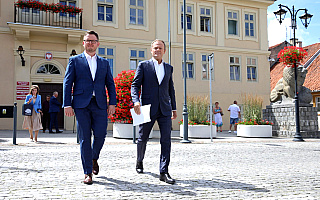 Donald Tusk pogratulował zwycięstwa burmistrzowi Olsztynka